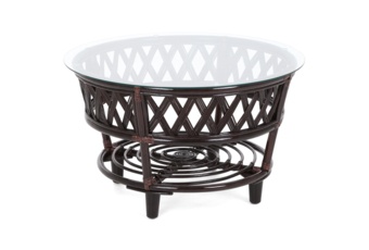 Meble ogrodowe rattanowe Diego Brown / Cappuccino 3+1