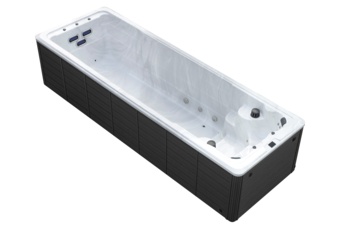 Basen ogrodowy z przeciwprądem i hydromasażem Aquess Horizon 680 x 235 cm