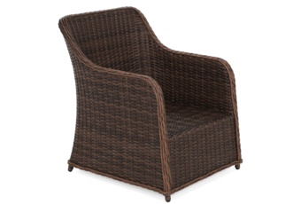 Meble ogrodowe technorattanowe Bergamo Elegant Brown Mat / Brown Melange