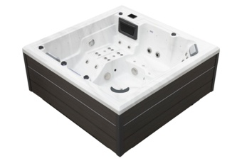 Wanna ogrodowa z hydromasażem Aquess Lunari 5102 5-osobowa