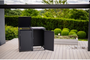 Zabudowa kosza śmietnikowego TOP BOX Basic 2 x 240 l