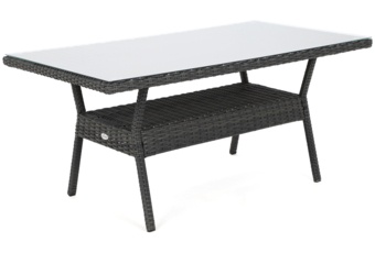 Meble ogrodowe technorattanowe Bergamo Elegant Grey / Grey Melange