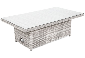 Meble ogrodowe technorattanowe Memfis Light Grey / Grey Melange