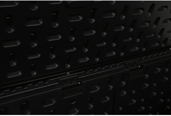 Skrzynia ogrodowa wzmocniona Gotland 567 l Black