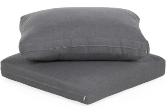 Narożnik ogrodowy aluminiowy Monako szary Narożnik ogrodowy aluminiowy Monako Dark Grey / Grey