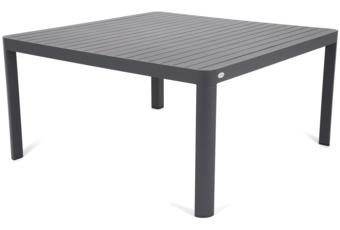 Meble ogrodowe aluminiowe Katania Square Grey / Window Grey 8+1