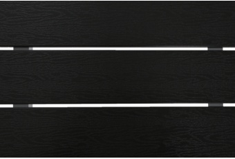 Meble ogrodowe aluminiowe Ibiza 185 cm Black / Black 8+1