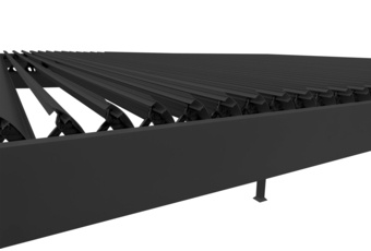Pergola aluminiowa 9x3 m Bermeo - regulowany dach Pergola ogrodowa aluminiowa Bermeo 900 x 300 cm