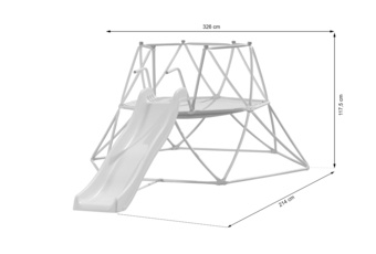 Wspinaczka ze zjeżdżalnią do ogrodu SC-01
