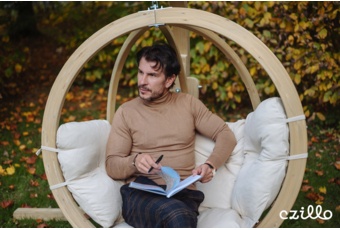 Fotel wiszący Timber Plus O-Zone Beige