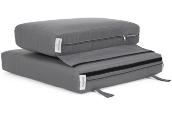 Narożne meble ogrodowe aluminiowe Miami Grey / Window Grey