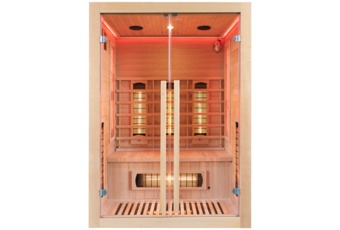 Sauna infrared EA3RS-X Natural z panelami solnymi