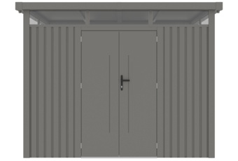 Domek narzędziowy Kopenhaga 294 x 230 cm Silver Grey