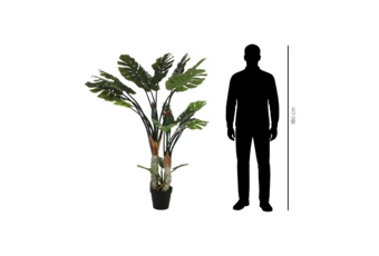 Sztuczna monstera wielopienna 170 cm