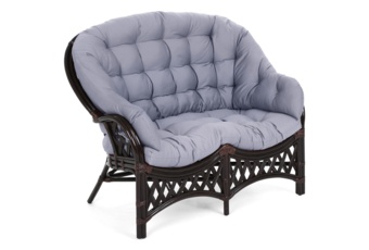 Meble ogrodowe rattanowe Diego Brown / Grey 3+1