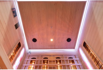 Sauna infrared Nordum Solea 4-osobowa Smart brązowa