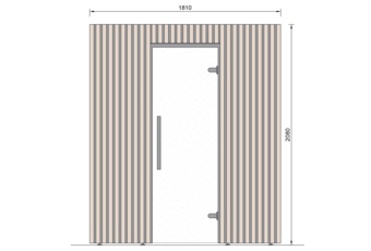 Sauna fińska Leil® Saunas Como 3-osobowa