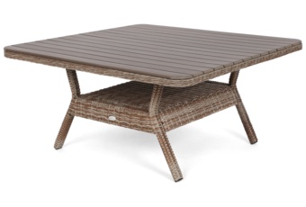 Narożne meble ogrodowe technorattanowe Windsor Ginger / Brown Melange