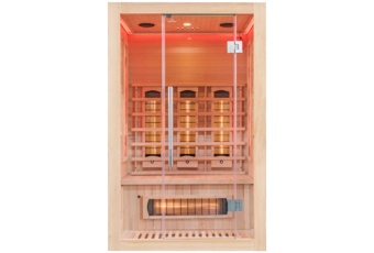Sauna infrared Nordum Solea 2-osobowa naturalna