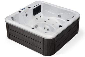 Wanna ogrodowa z hydromasażem Aquess Zenya 3101 6-osobowa