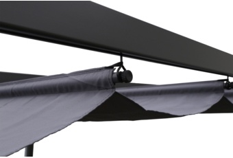 Pergola ogrodowa aluminiowa Bakio 400 x 300 cm