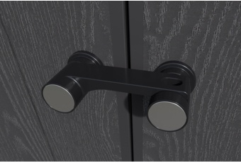 Domek narzędziowy Halmstad 239 x 239 cm Light Grey