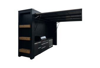 Kuchnia ogrodowa zamykana Island