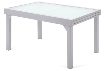 Stół ogrodowy aluminiowy rozkładany Orlando Silver