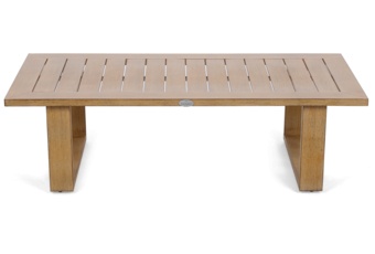 Meble ogrodowe aluminiowe Lyon Teak / Fog Grey