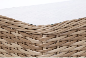 Meble ogrodowe technorattanowe Foggia Beige / Beige Melange