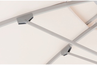 Parasol ogrodowy Litex Garden Ibiza 420 cm naturalny