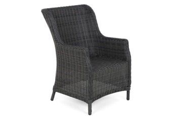 Meble ogrodowe technorattanowe Bristol Round Elegant 180 cm Grey / Grey Melange 8+1