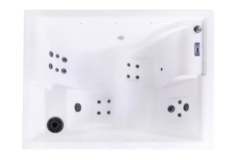 Wanna ogrodowa z hydromasażem Hanscraft Oka Plug & Play Wave 1