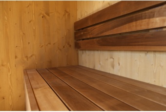 Sauna fińska zewnętrzna TerModula z balią 500 x 210 cm