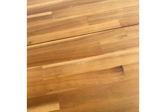 Meble ogrodowe drewniane Oregon 200 cm Black / Teak + Akacja Cross 8+1 poekspozycyjne