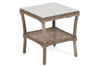 Meble ogrodowe technorattanowe Sofia Ginger / Brown Melange