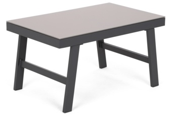 Narożnik ogrodowy aluminiowy Porto Grey / Taupe