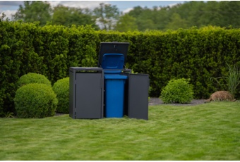 Zabudowa kosza śmietnikowego TOP BOX Basic 2 x 240 l