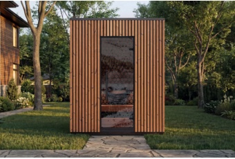 Sauna fińska zewnętrzna Leil® Saunas Viva 180 4-osobowa