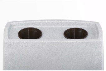 Zbiornik na deszczówkę MPI Noblesse 275 l - granit - na wodę deszczową Zbiornik na deszczówkę MPI Noblesse 275 l granitowy