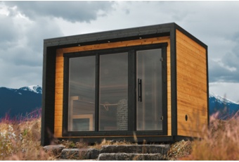 Sauna fińska zewnętrzna Leil® Saunas Patio M 5-osobowa