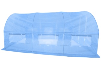 Tunel foliowy 250 x 500 cm (12,5 m²) stelaż + folia niebieska