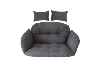 Fotel wiszący 2-osobowy Lugo Grey / Grey 