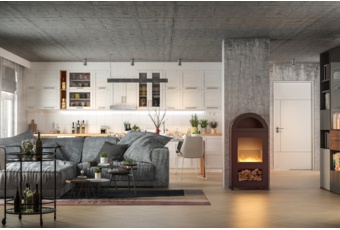 Biokominek Infire Incoza 2 czarny