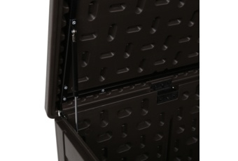 Skrzynia ogrodowa wzmocniona Orebro 984 l Brown