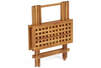 Meble ogrodowe drewniane Akacja 50 cm 2+1