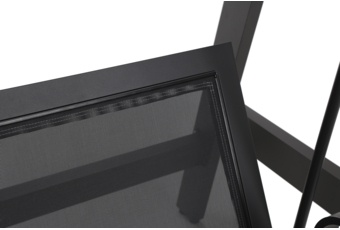 Huśtawka ogrodowa Mungia Dark Grey / Grey Melange z pokrowcem