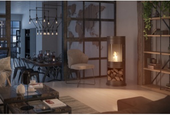 Biokominek na taras Infire Incoza 4 czarny Biokominek Infire Incoza 4 czarny