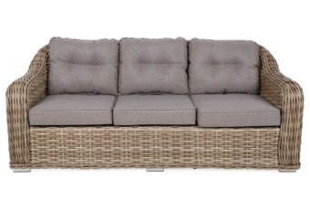 Meble ogrodowe technorattanowe Foggia Flex Beige / Beige Melange