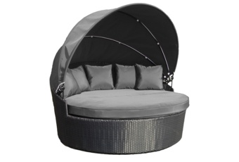 Sofa ogrodowa Olimpia Grey / Grey